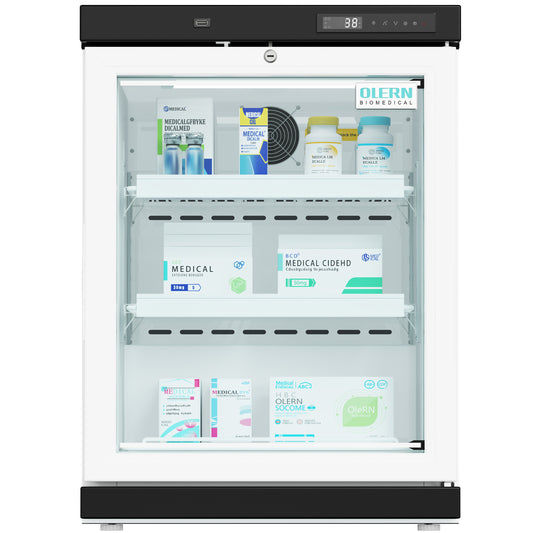 OLERN 3.6 cu.ft. Countertop Medical Refrigerator – Clinic & Pharmacy